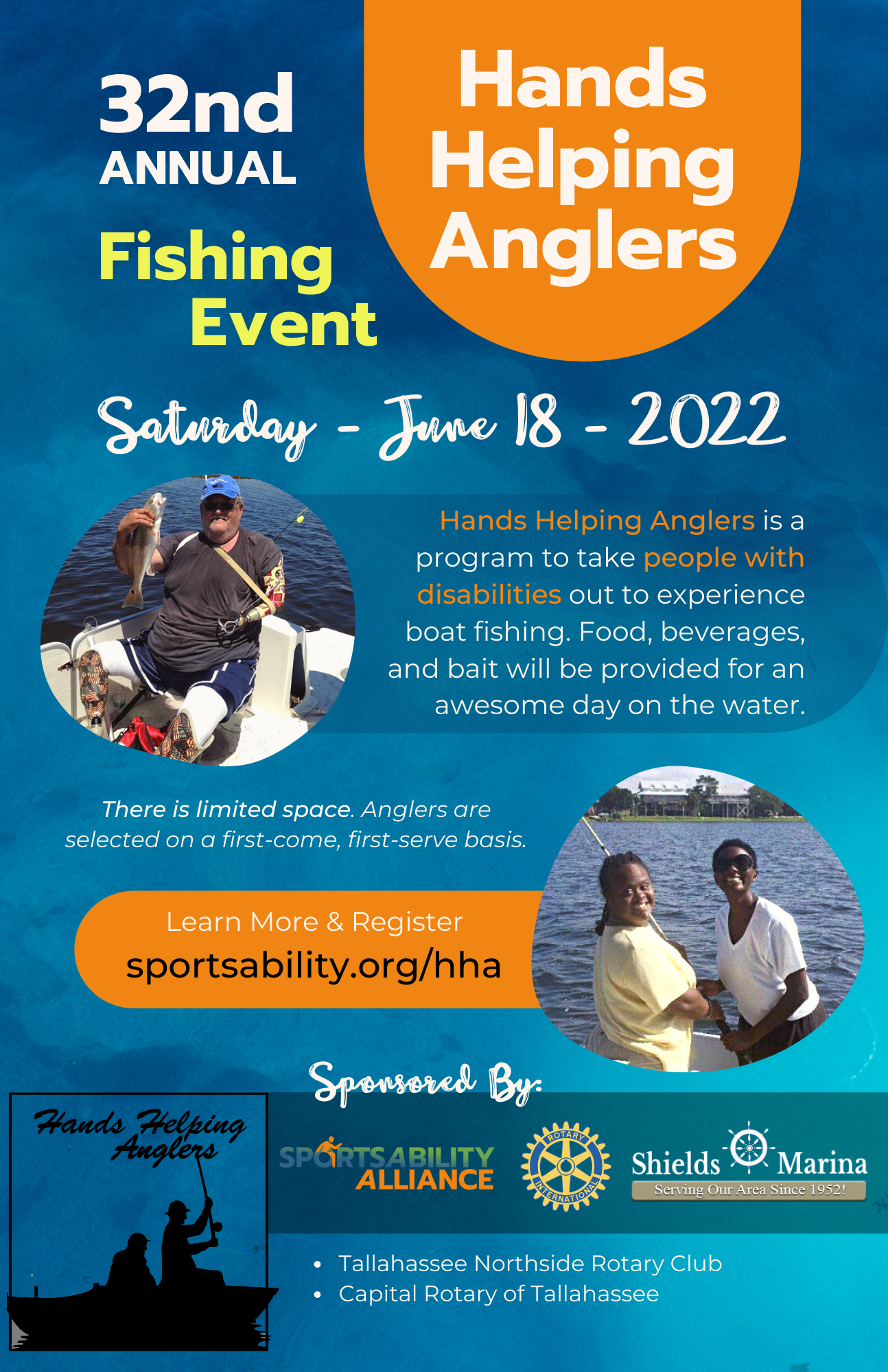 Hands Helping Anglers Flyer