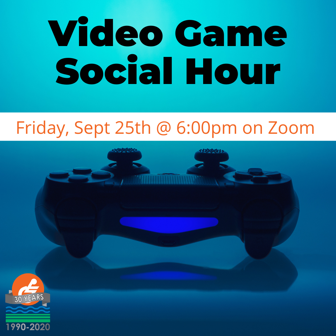 Video Game Social Hour graphic September 25, 2020