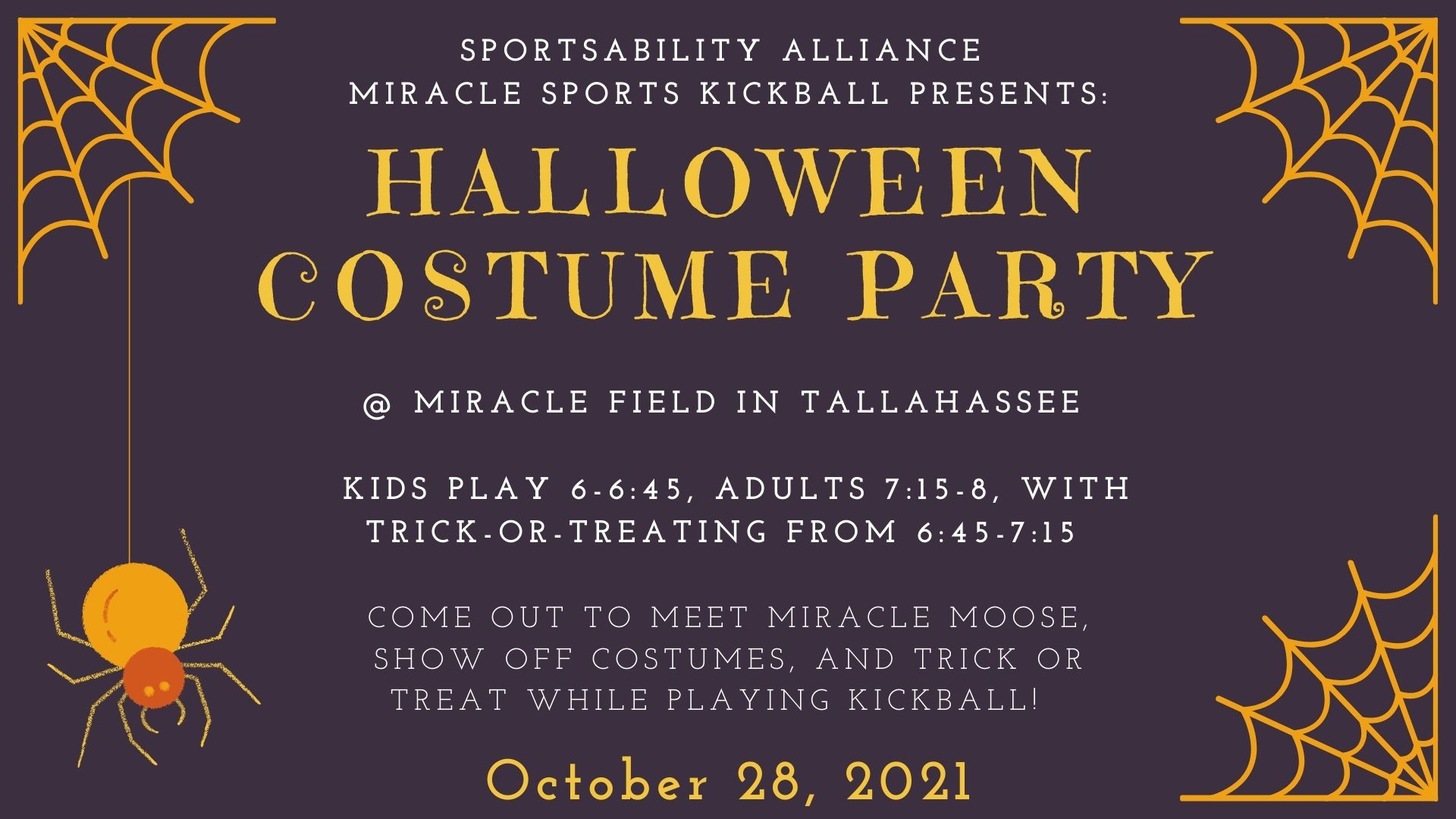 flyer of Halloween Costume Party