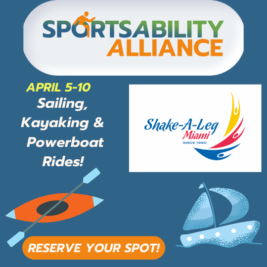 graphic image of Shake-A-Leg Miami SportsAbility Sampler event